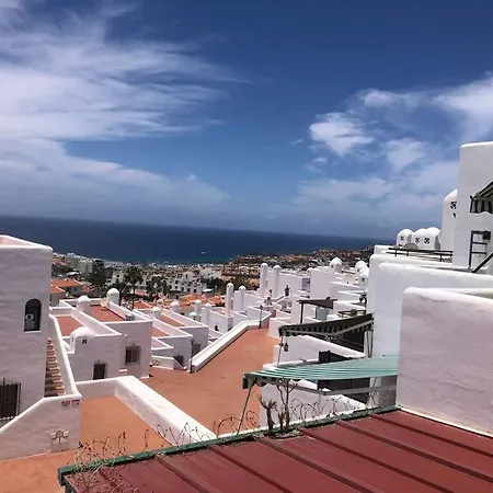 Birgitt En Aloha Garden Con Vista Mar Y Piscina Апартаменты Адехе